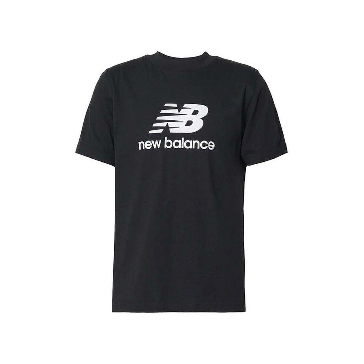New Balance SE LOG SS T-shirt til mænd - Sort, M