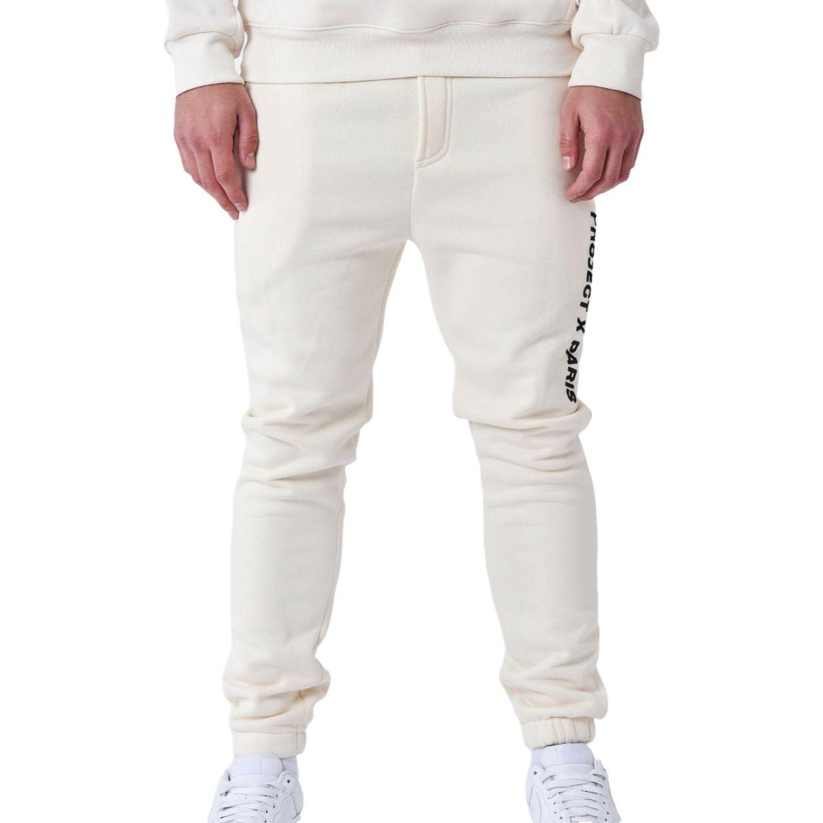 Project X Paris træningsbukser - beige joggingbukser til mænd (XXL)