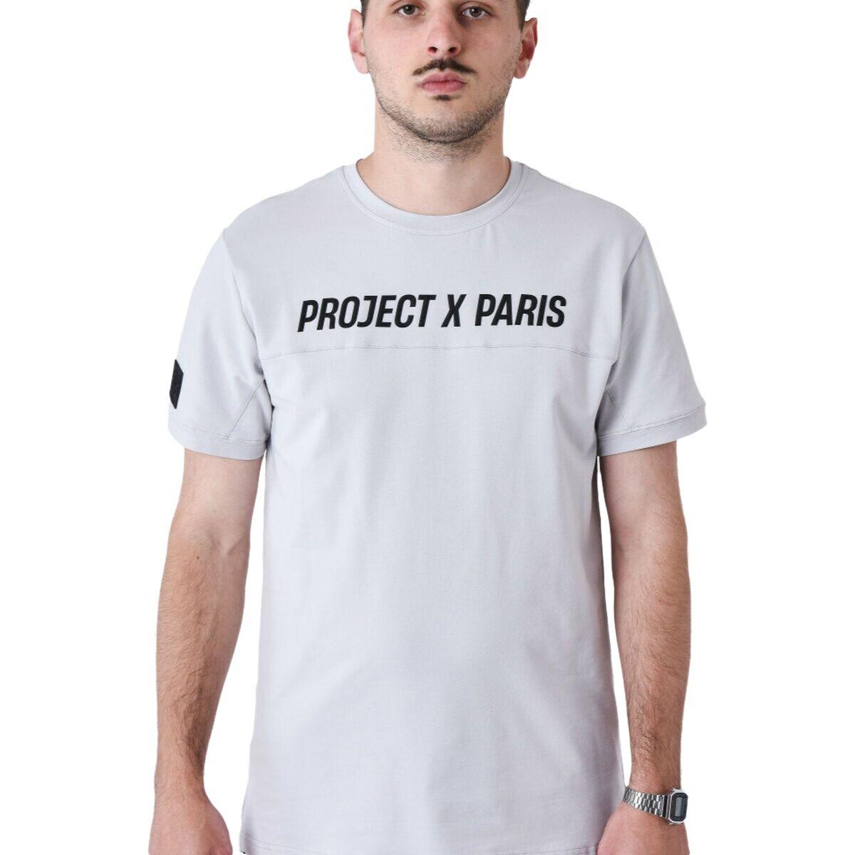 Project X Paris kortærmet T-shirt til mænd - grå, XXL
