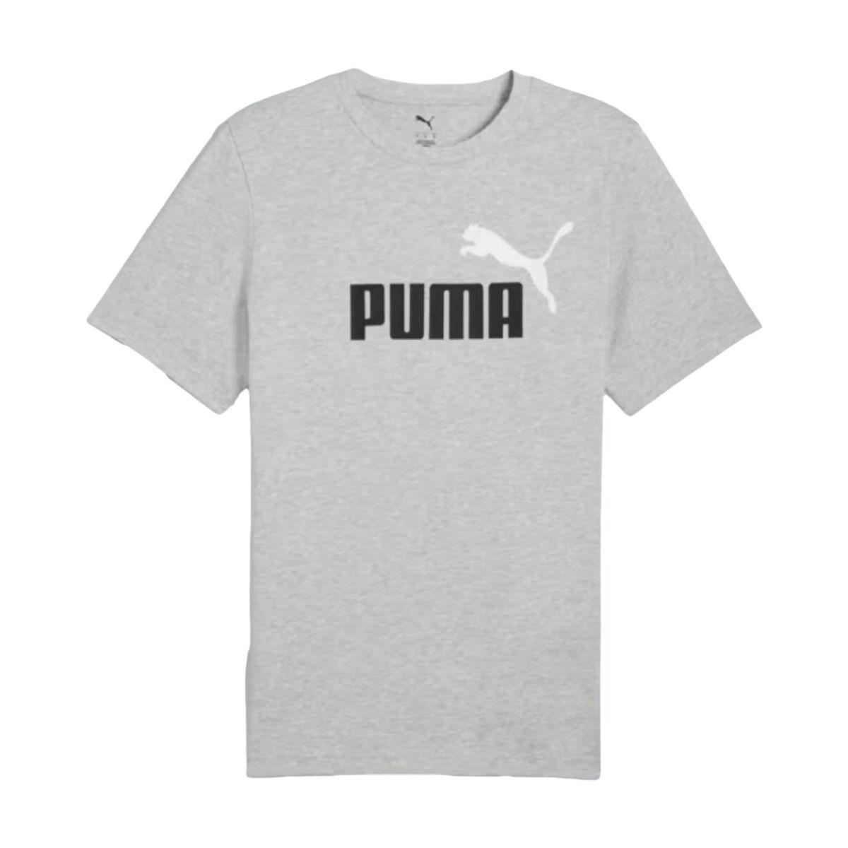 Puma ESS 2 Color No. 1 Logo T-shirt til mænd, grå - M