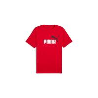 Kortærmet T-shirt til Mænd Puma ESS 2 COLOR No. 1 Logo Tee C/O 684708 11 Rød L