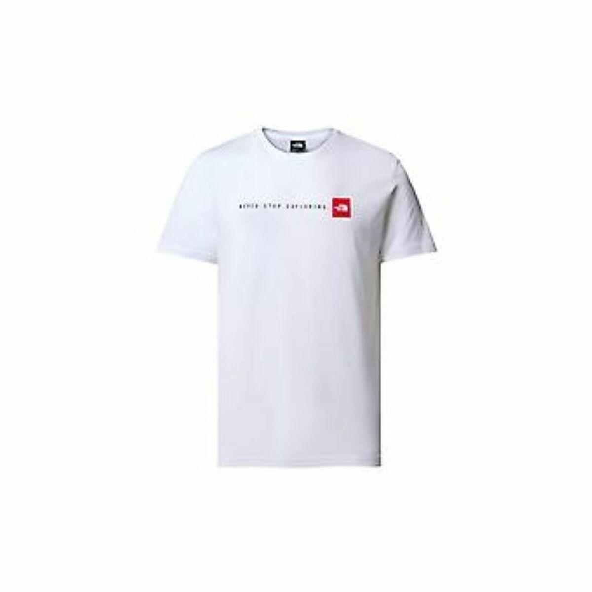 T-shirts & Polo-t-shirts The North Face  NF0A87NS M SS NSE TEE-FN41 WHITE