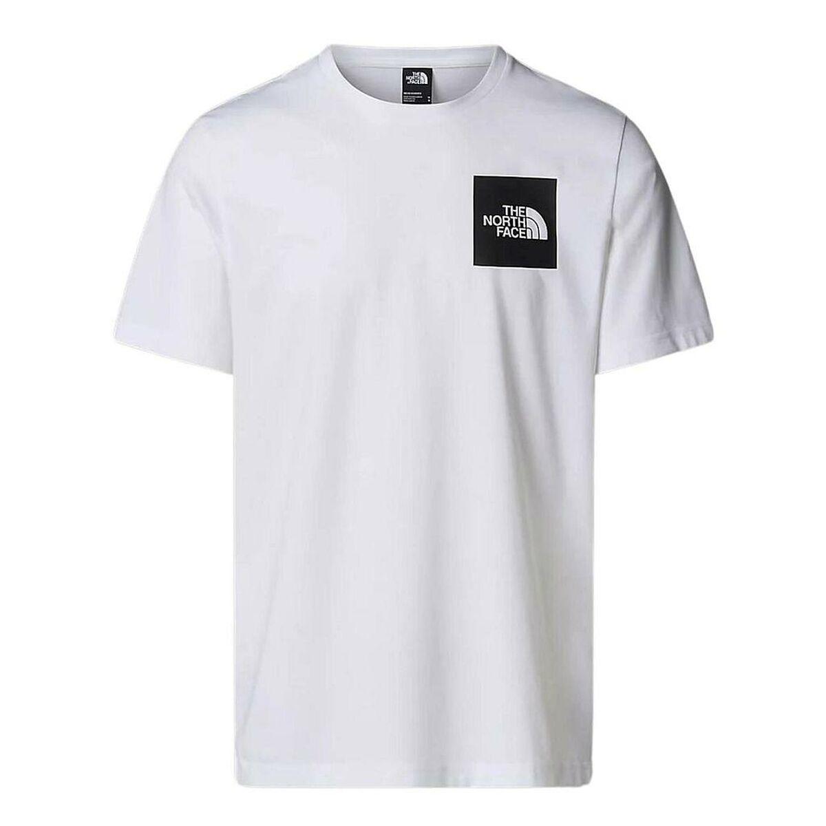 The North Face M SS Fine Tee herre T-shirt - hvid, str. L