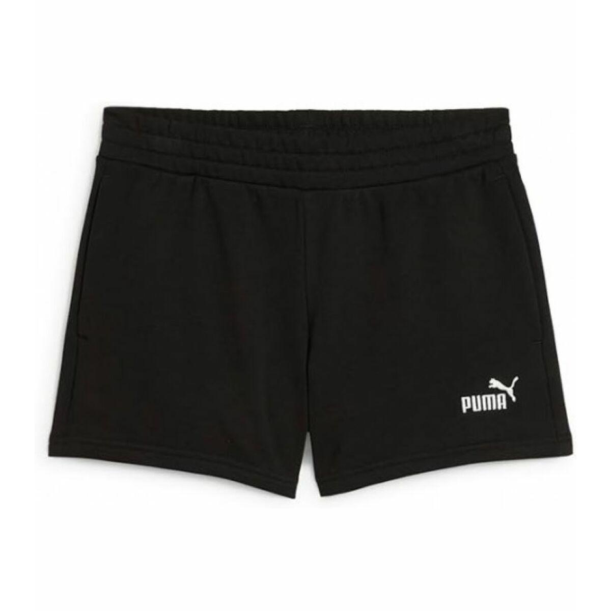 Puma ESS Small No. 1 Logo 4'' træningsshorts dame - sort (L)