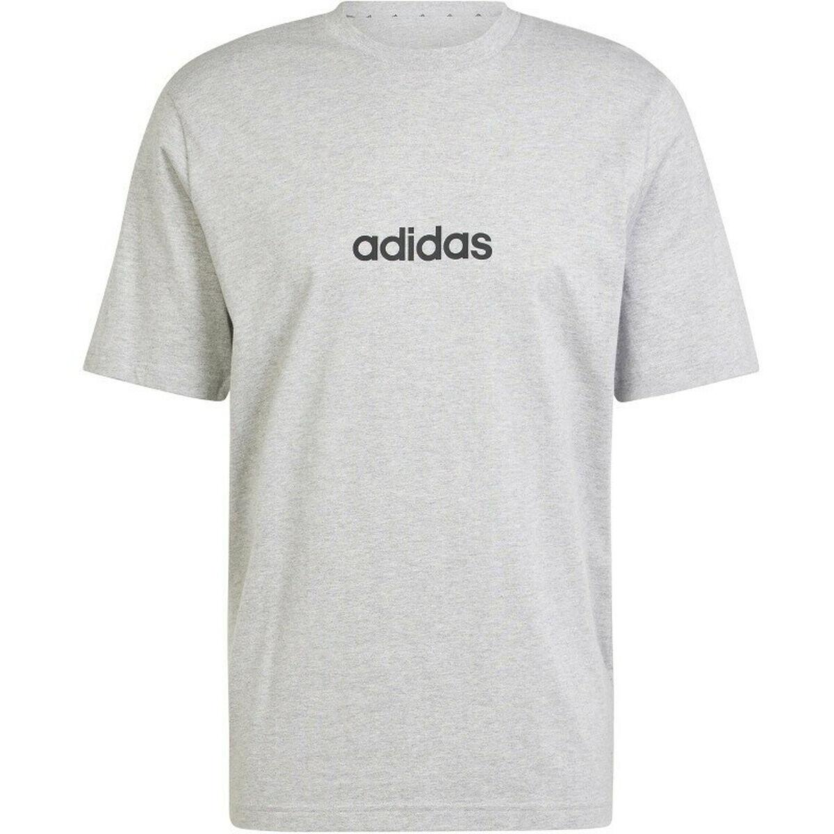 Adidas M LIN SJ T kortærmet T-shirt - grå, herre, XL