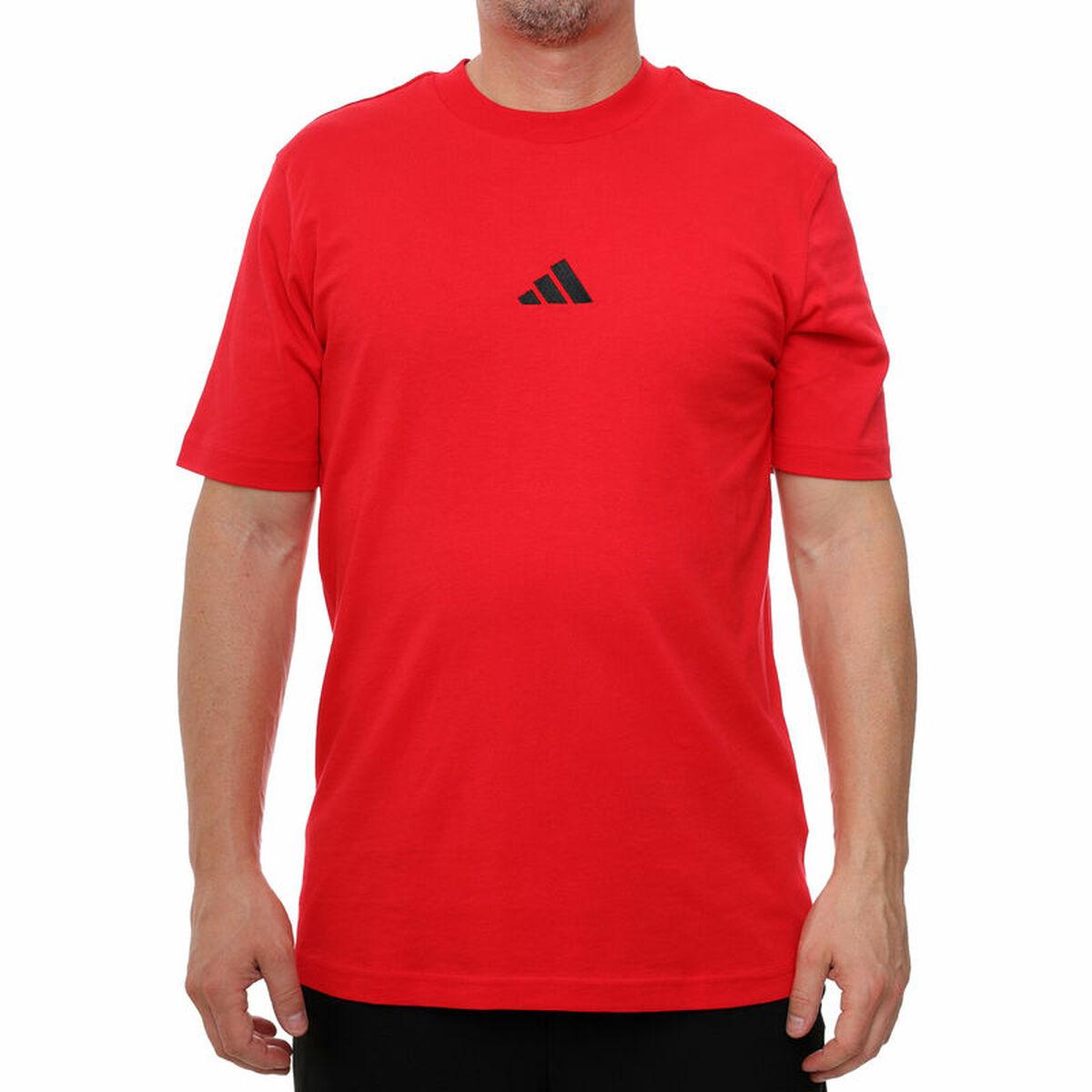 Adidas M SL SJ T JF1095 kortærmet T-shirt til mænd - Rød, L