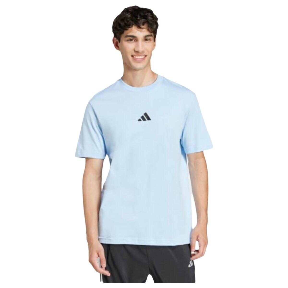 Adidas kortærmet T-shirt til mænd M SL SJ T JF1101 - Blå (XS)