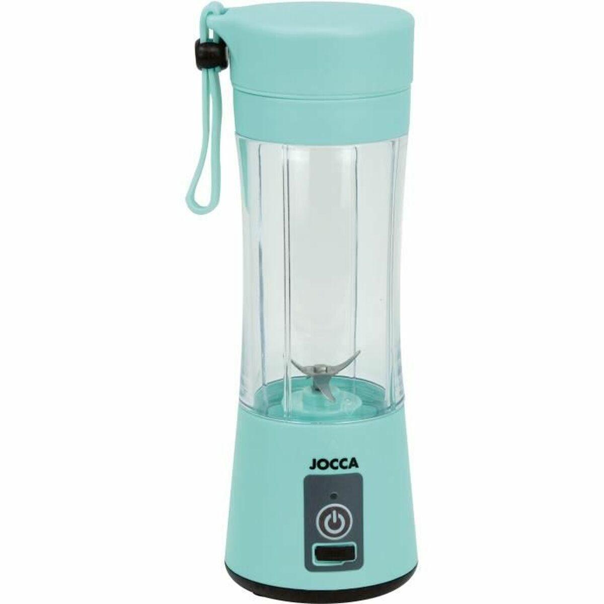 JOCCA SWEET kop-blender 380 ml - grøn, USB og batteri