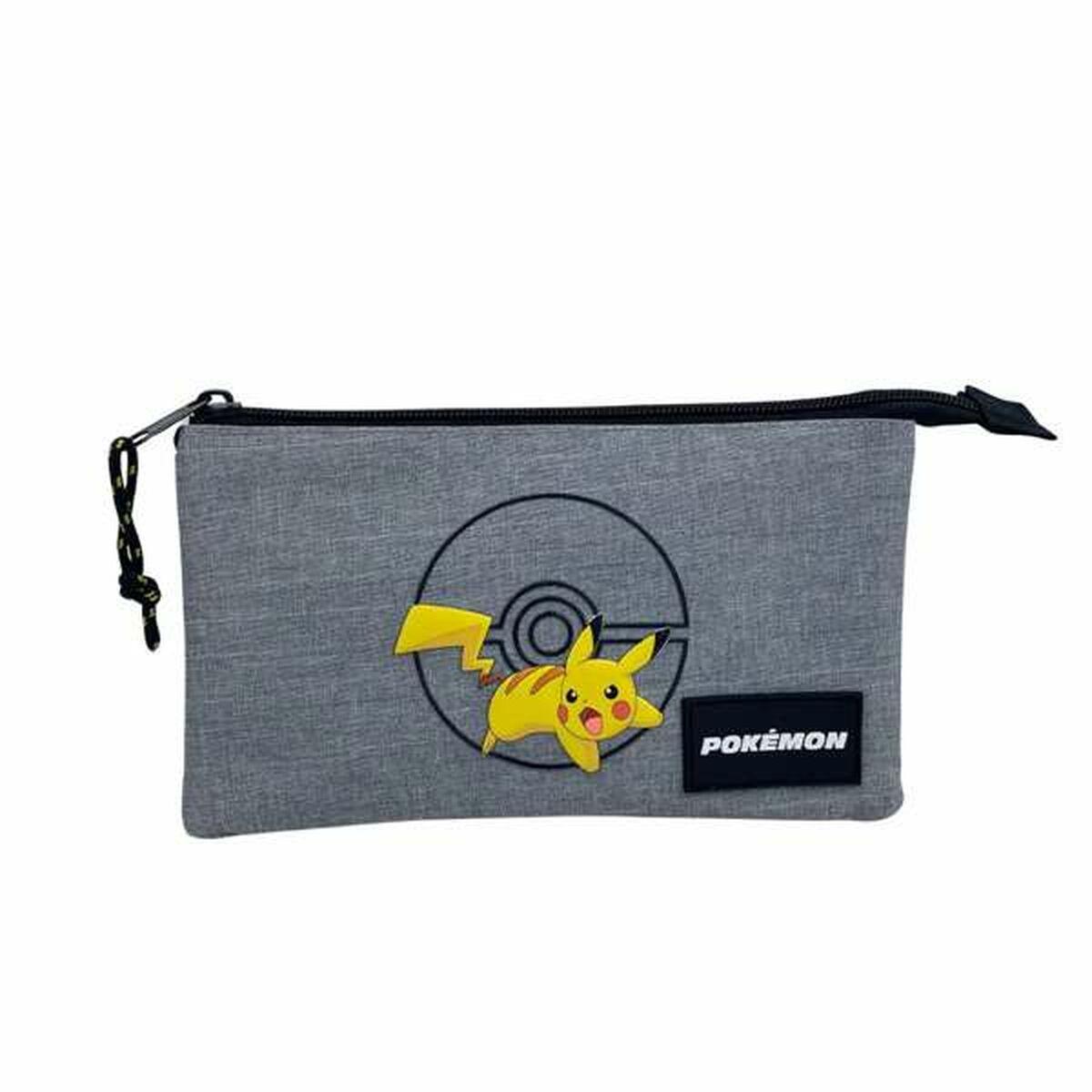Toybags penalhus med Pikachu motiv - grå