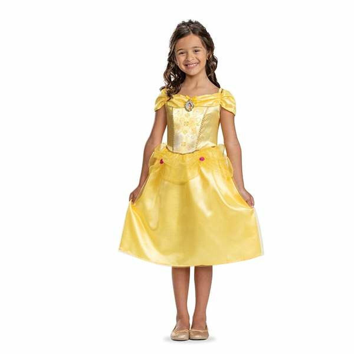 Børnekostume gul prinsessekjole - Jakks Pacific