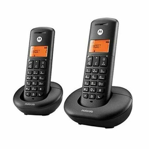 Mobiltelefon til ældre mennesker Motorola Sort