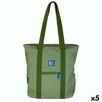 Håndtasker Oxford B-TRENDY SAFARI Grøn 34 x 31 x 12 cm (5 enheder)