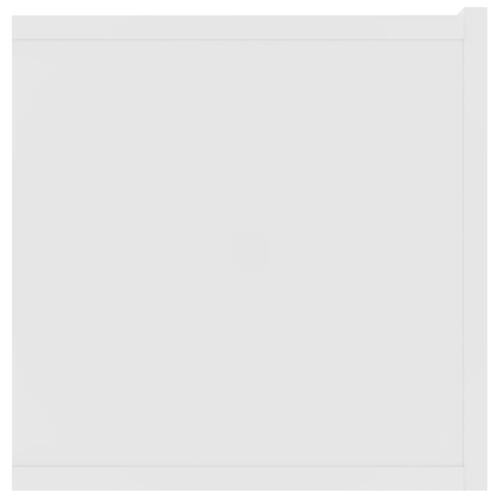 Tv-skabe 2 stk. 80x30x30 cm konstrueret træ hvid (OUTLET A)