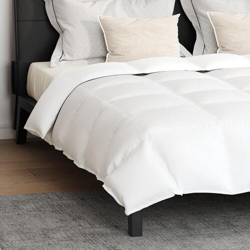 Dyne med pude 3 stk Hvid 260 x 220 cm Dun