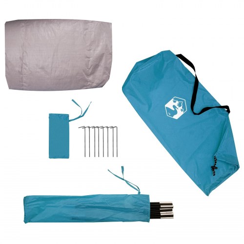 Cykelopbevaringstelt med tag Blå 210 x 90 x 174 cm