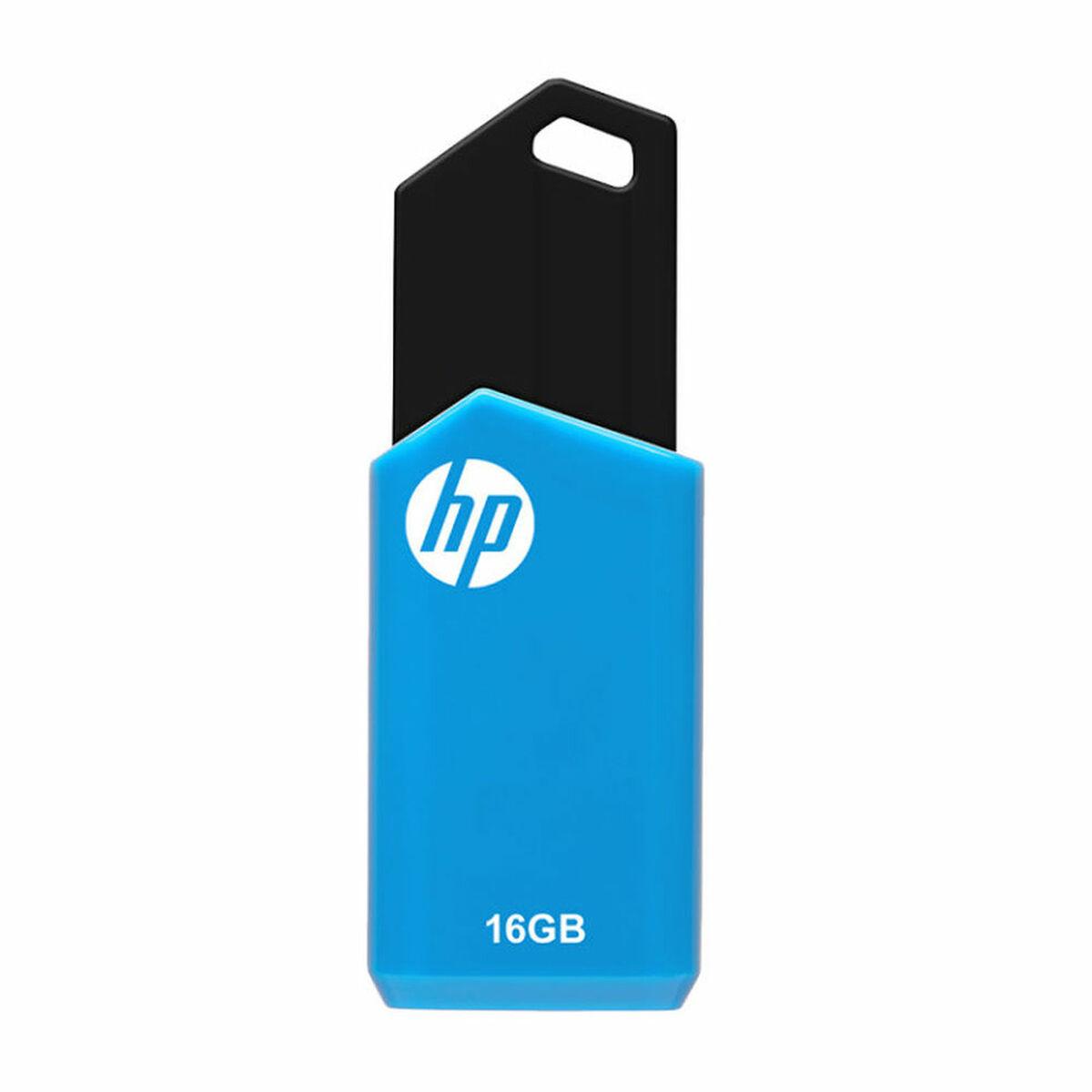 HP V150W USB 2.0 USB‑stik - Blå, 32 GB