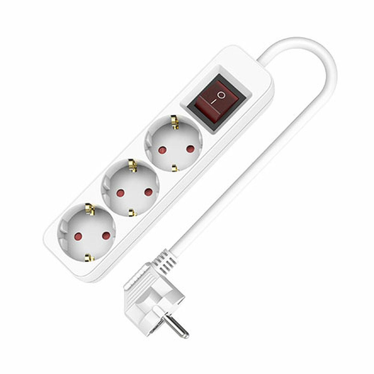 3-stiks bundkort med tænd/sluk-knap TM Electron (1,5 m)