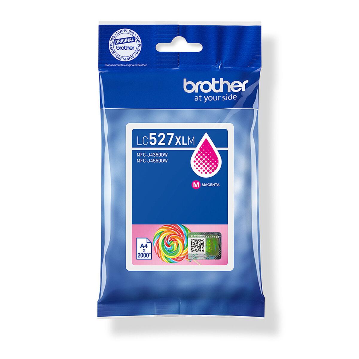 Brother LC527XLM blækpatron - magenta (original) billede