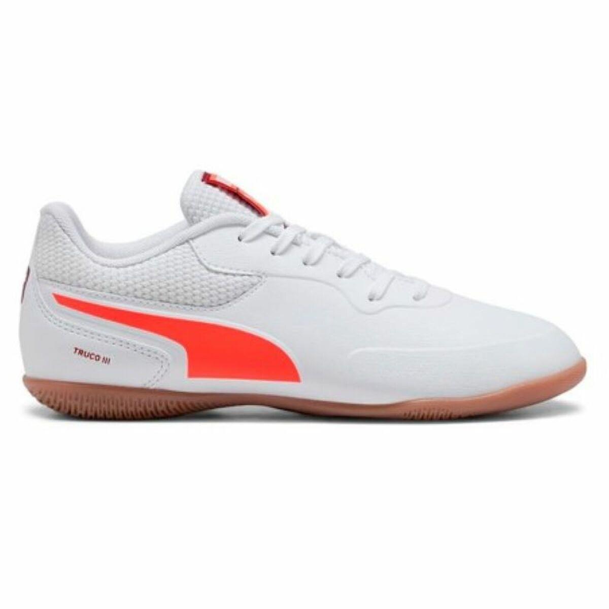 Puma indendørs fodboldsko Truco III - Hvid, str. 38,5