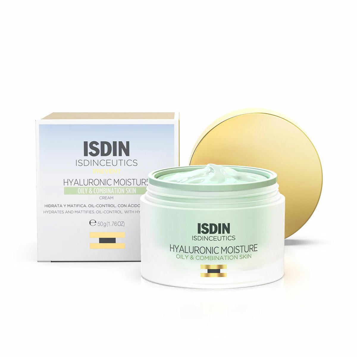 Isdin Hyaluronic Moisture dagcreme - fedtet & kombineret hud billede