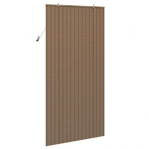 Rullegardin i bambus - brun 120 x 220 cm