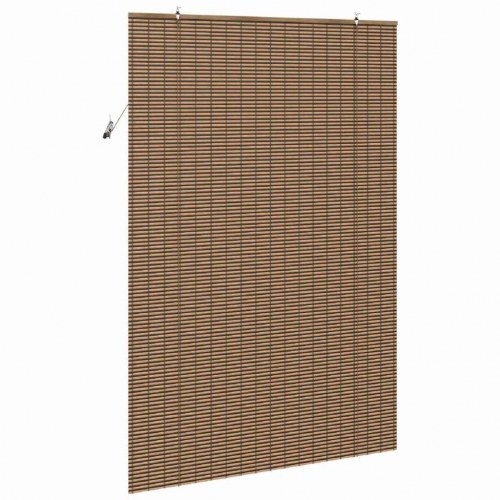 Rullegardin i bambus - brun 140 x 220 cm
