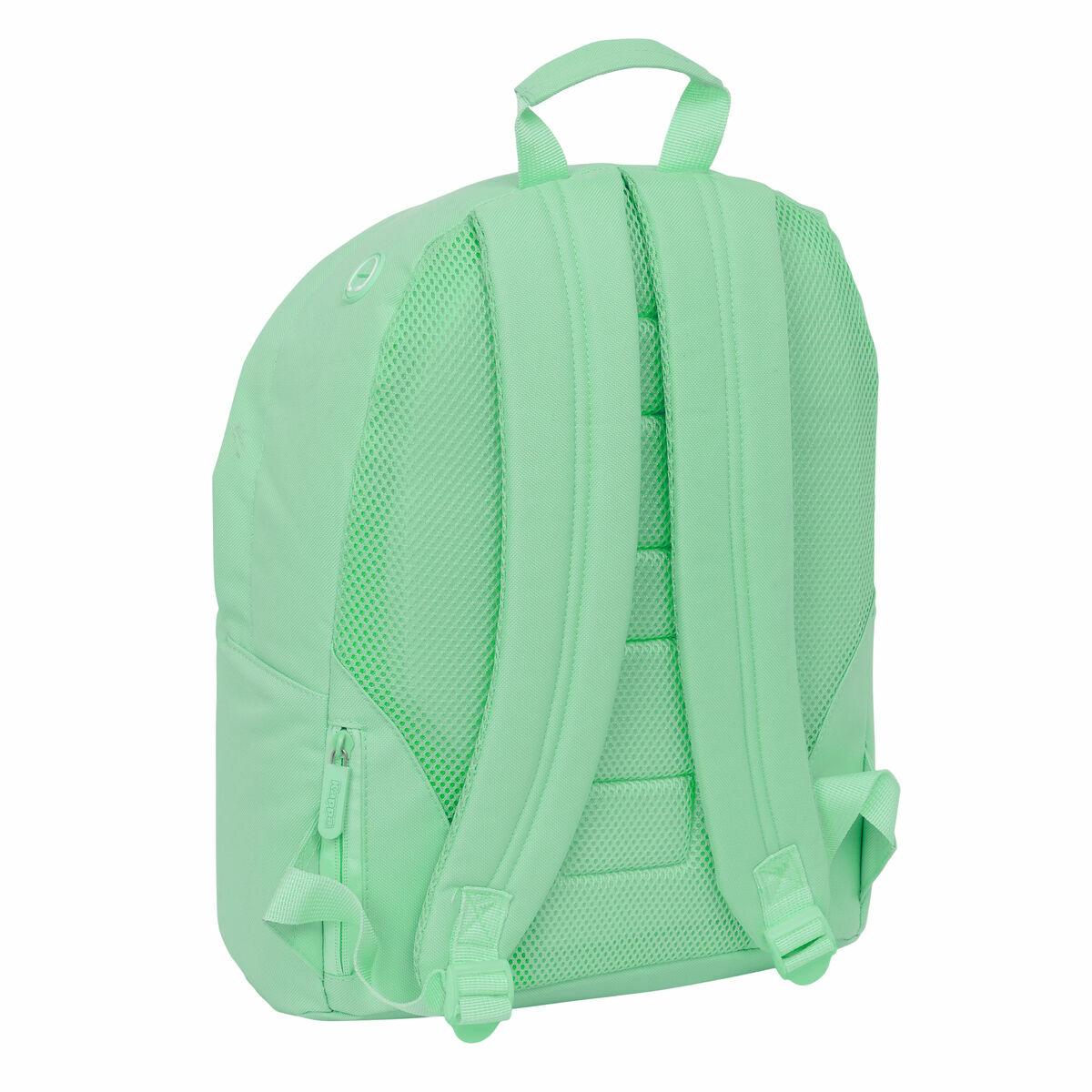 Kappa Basics skoletaske - Mint, 31 × 41 × 16 cm