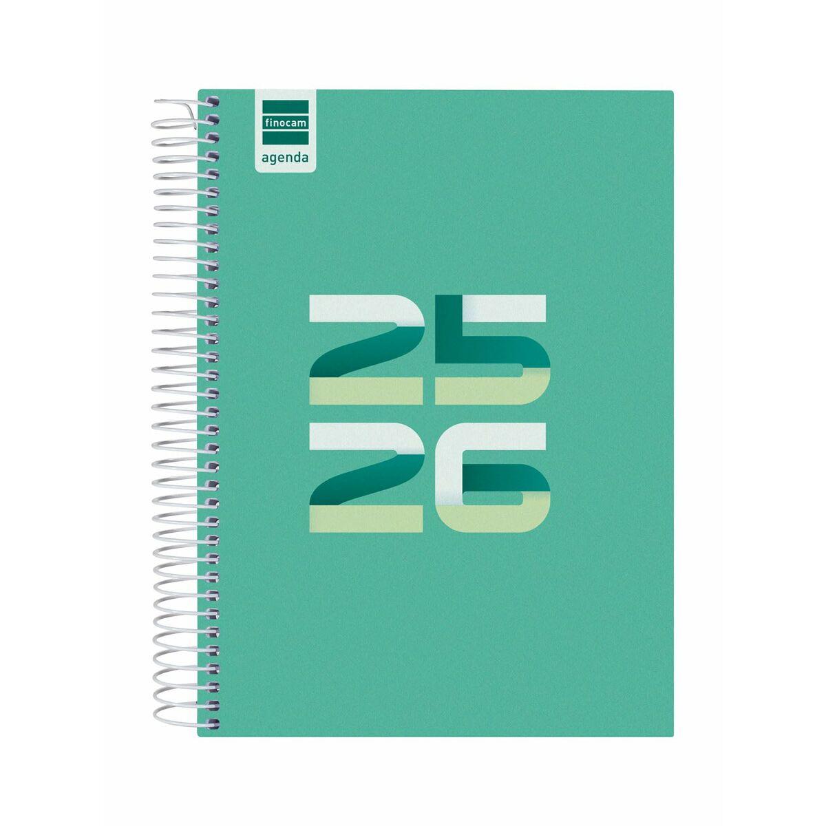 Kalender dagbog Finocam 2025-2026 - spiral