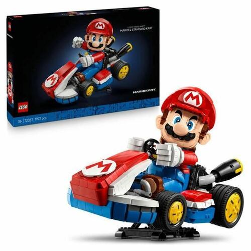Lego Mario Kart - Konstruktionssæt (rød, plast)