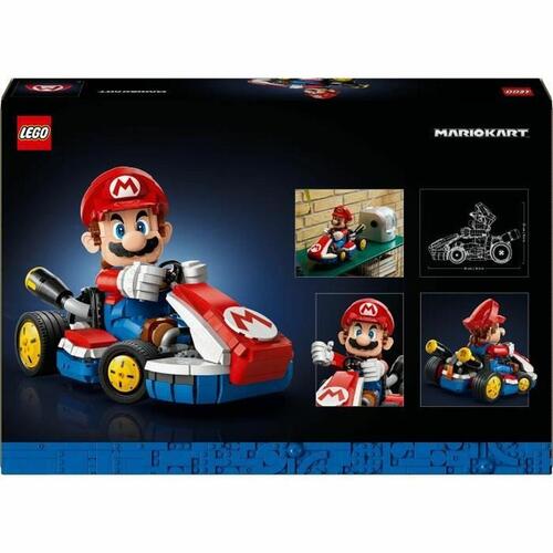 Lego Mario Kart - Konstruktionssæt (rød, plast)