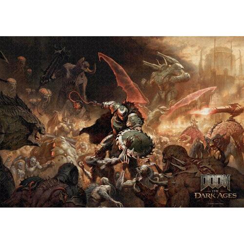 Puslespil 1000 brikker - Cenega Publishing (Doom: The Dark Ages)