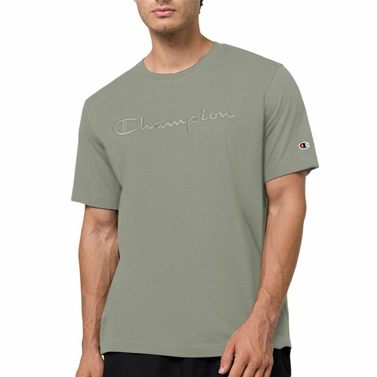 Champion CHAMPION SS TEE 220273 CVS herre T-shirt - Grøn (S)