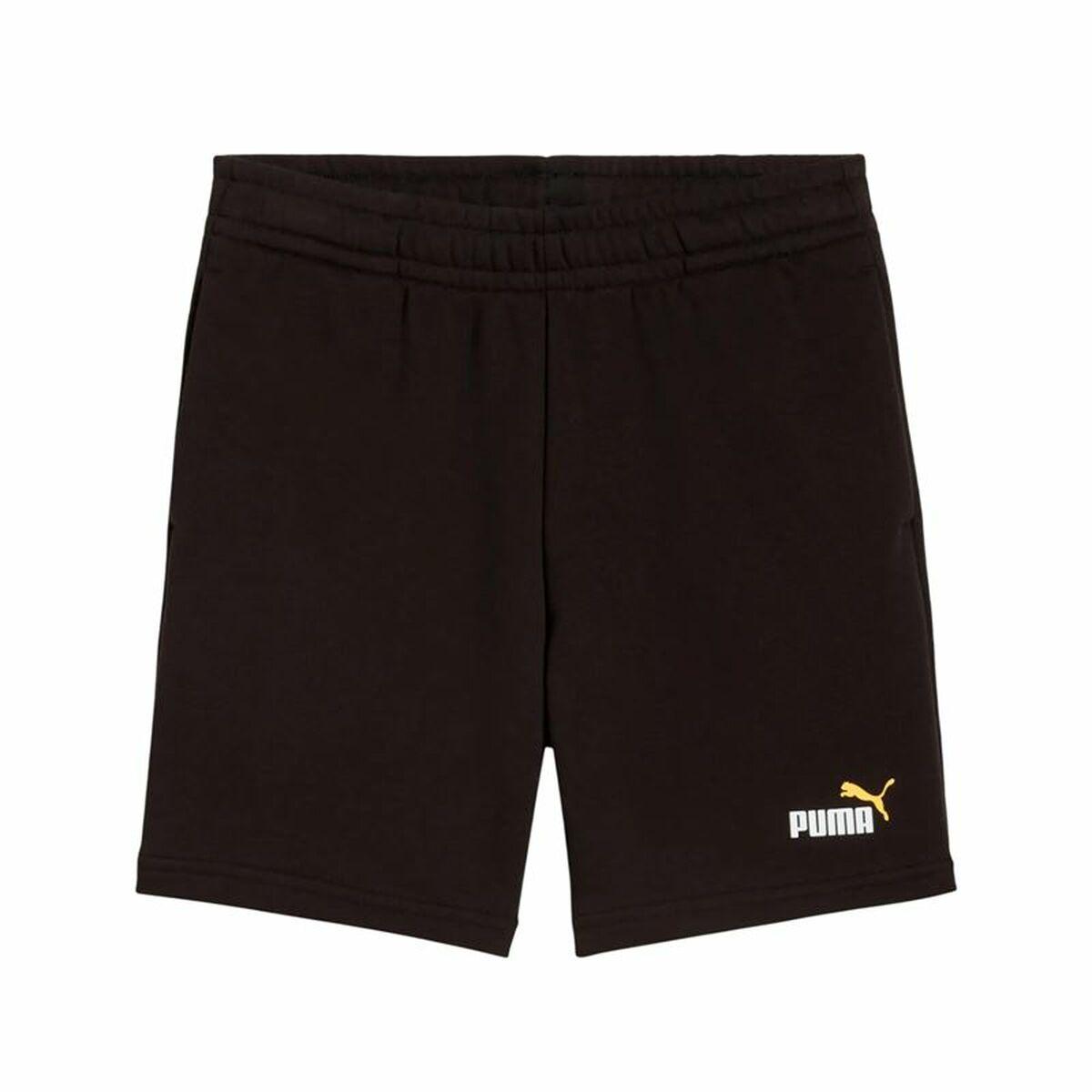 Puma ESS 2 Color No. 1 Logo Shorts TR B - børneshorts, sort, 16 år