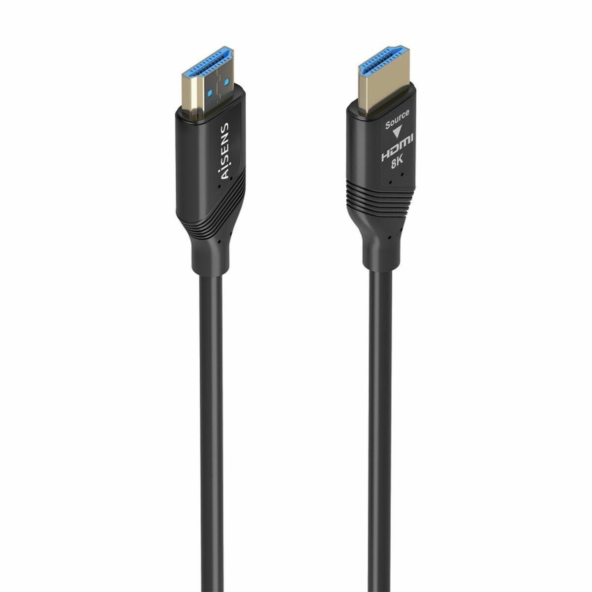 Aisens HDMI-kabel 15 m - Sort (A153-0934)