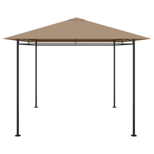 Pavillon 384x281x270 cm 180 g/m² gråbrun