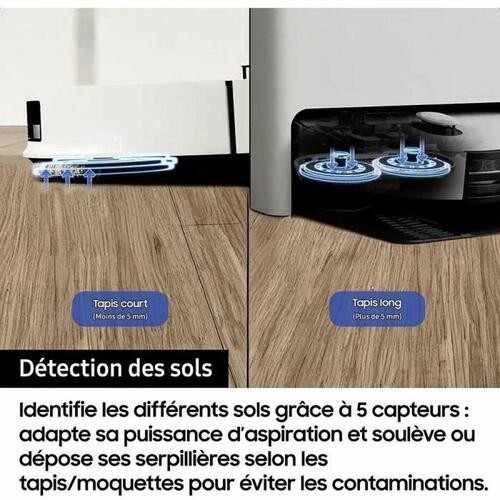 Samsung robotstøvsuger med Wi‑Fi - hvid