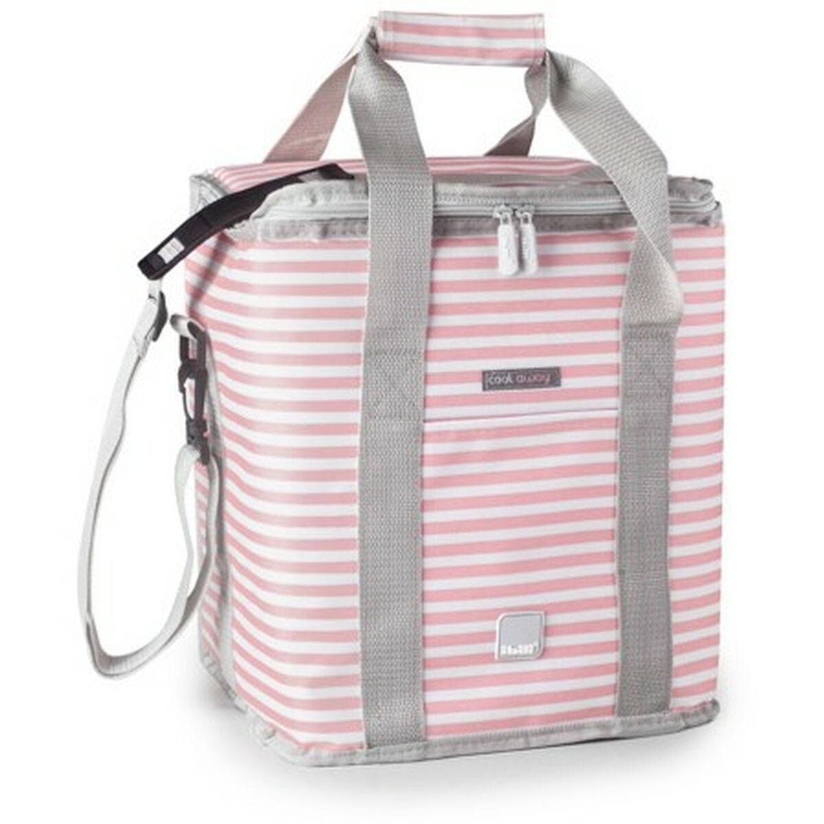 Madkasse Ibili - stribet køletaske/madkasse