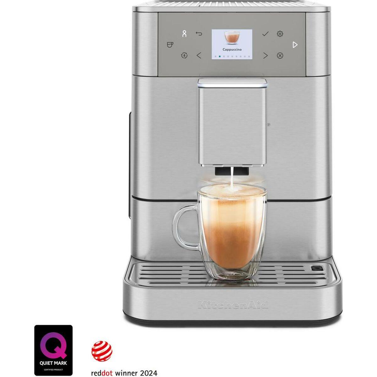 KitchenAid superautomatisk kaffemaskine - 15 bar, touch og mælkeskummer