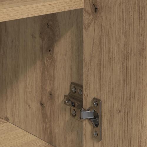Sideboard med skuffe med hylde artisan eg 79 x 38 x 80 cm Konstrueret træ