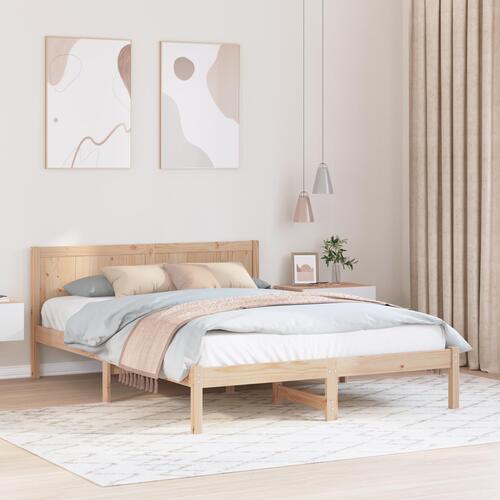 Fyrretræs Sengestel 140x200 Naturlig Fyrretræ 140 x 200 cm