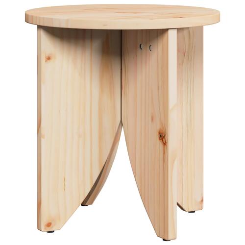Sofabord 2 stk Naturlig 41,5 x 41,5 x 44 cm Massiv fyrretræ