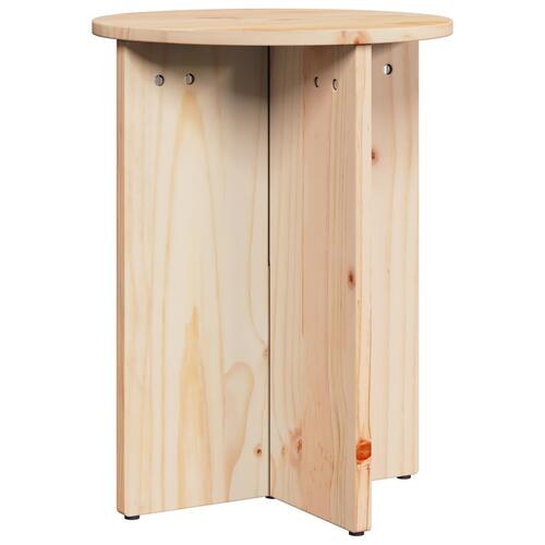 Sofabord 2 stk Naturlig 41.5 x 41.5 x 41 cm Massiv fyrretræ