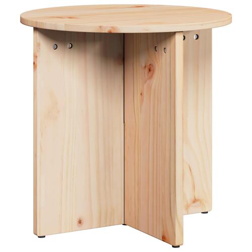 Sofabord 2 stk Naturlig 41.5 x 41.5 x 41 cm Massiv fyrretræ