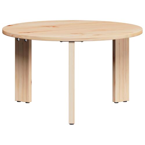 Sofabord 3 stk Naturlig 47.5 x 47.5 x 27 cm Massiv fyrretræ