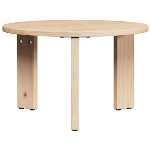 Sofabord 3 stk Naturlig 47.5 x 47.5 x 27 cm Massiv fyrretræ