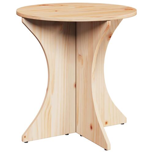 Sofabord 3 stk Naturlig 46 x 46 x 47 cm Massiv fyrretræ
