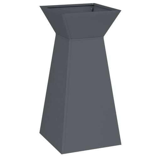 Planteholder Antracitgrå Plastik 35 x 35 x 73 cm Plantere