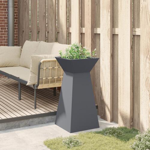 Planteholder Antracitgrå Plastik 35 x 35 x 73 cm Plantere