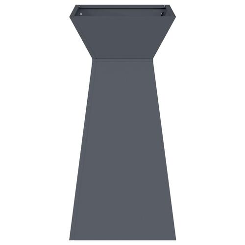 Planteholder Antracitgrå Plastik 35 x 35 x 73 cm Plantere