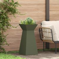 Planteholder Olivengrøn Metal 35 x 35 x 73 cm Blomsterkrukker